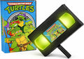 VHS tape with Teenage Mutant Ninja Turtles design on a white background