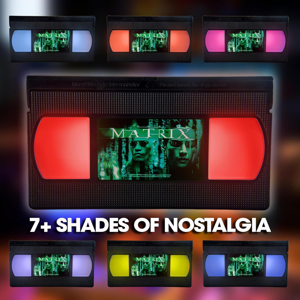 Retro VHS Night Light | TMNT, Harry Potter, Rugrats, The Matrix & SpongeBob | The RetroVerse UK