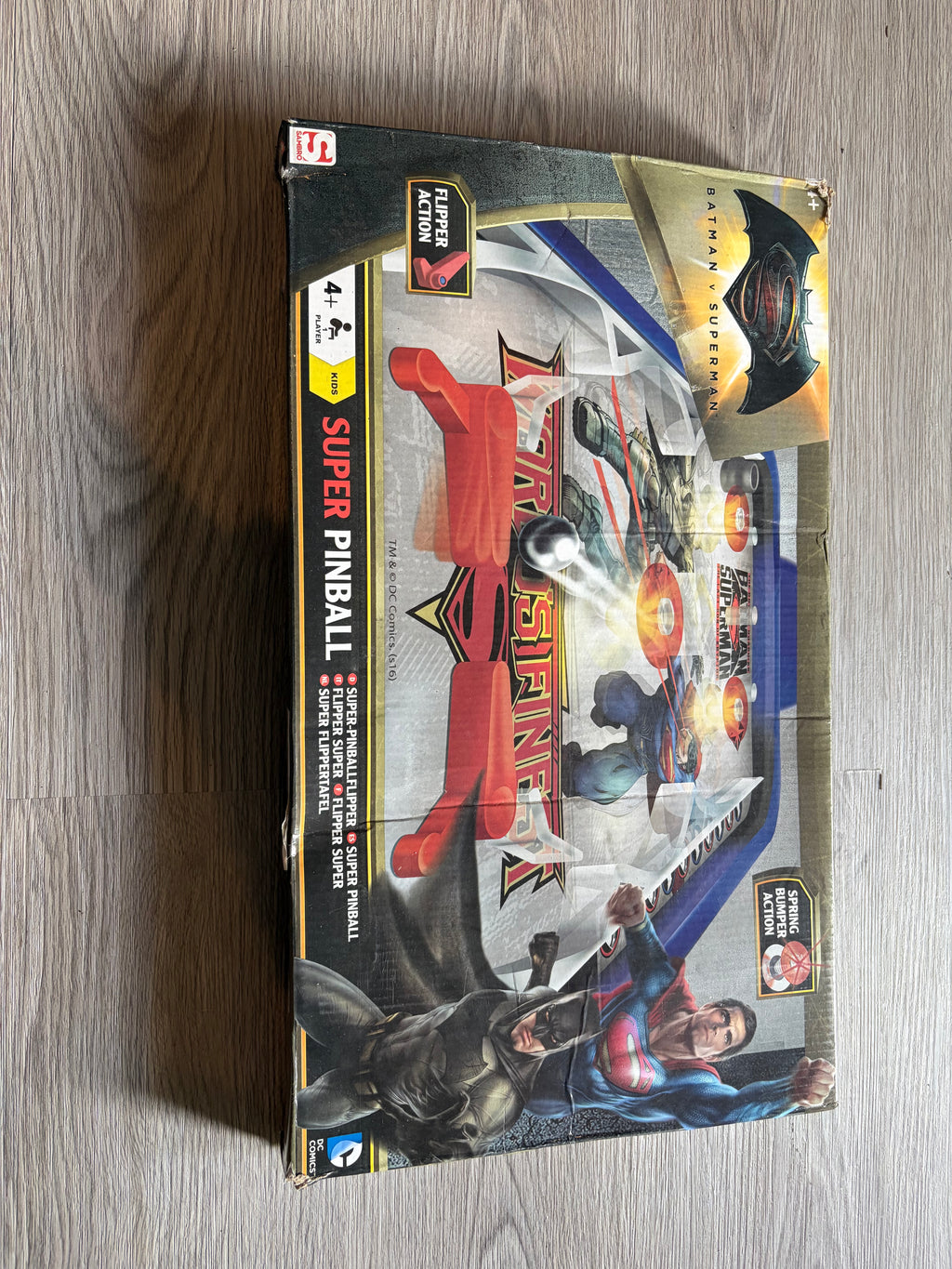 Batman Vs Superman Pinball Game | DC Comics Retro Arcade Collectible UK