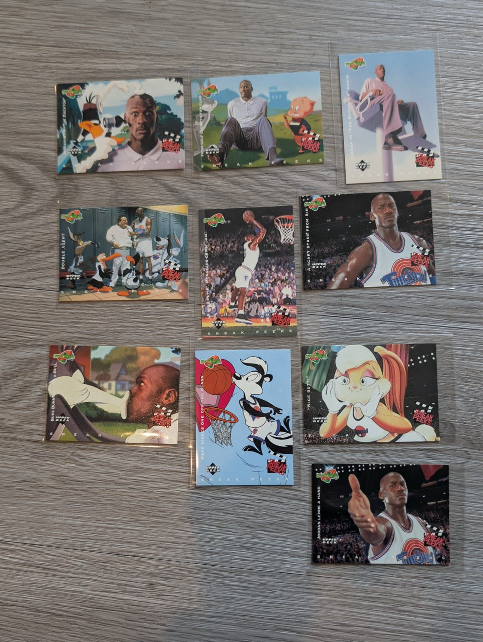 Space Jam 1996 Upper Deck Full Card Set | Rare 90s TCG Collectible | The RetroVerse UK