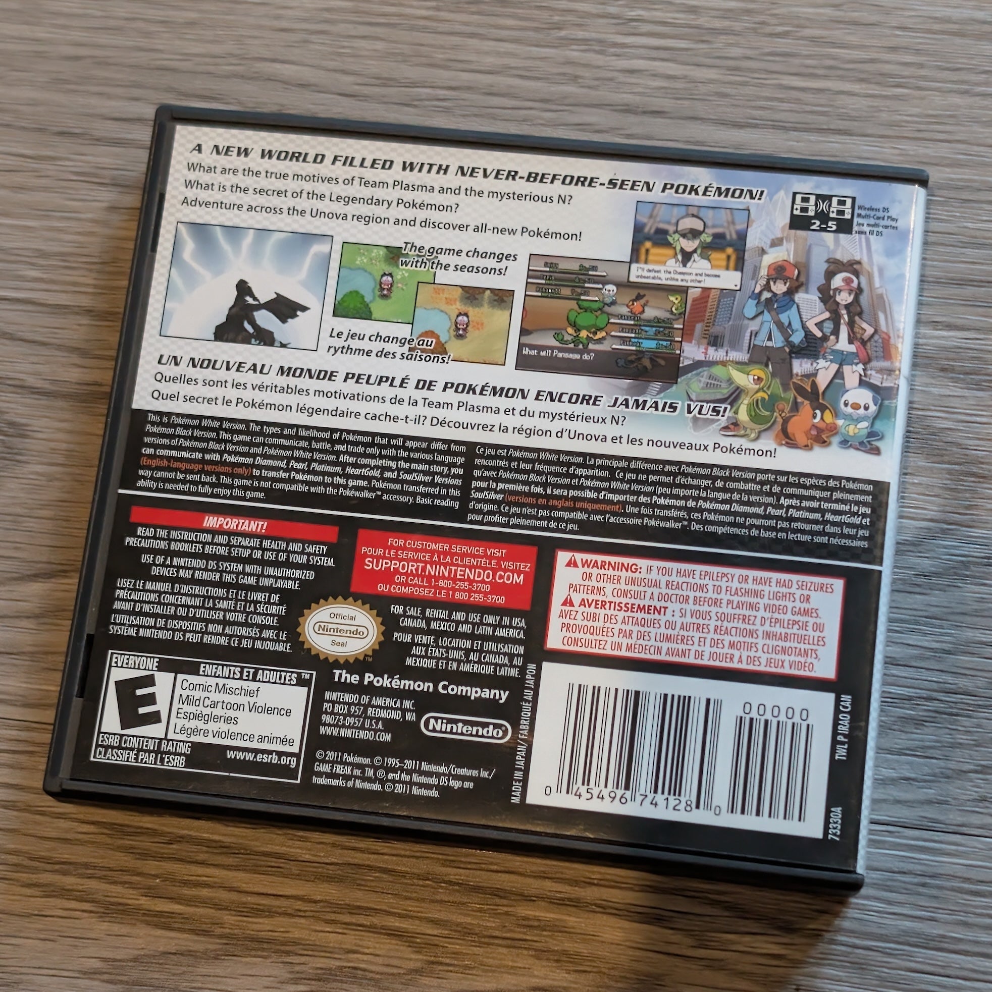 Pokémon White for Nintendo DS | Authentic Handheld Classic | The RetroVerse UK