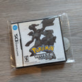 Pokémon White Version game case for Nintendo DS on a wooden surface