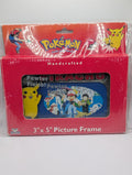 Pokémon picture frame with Pikachu on a red background